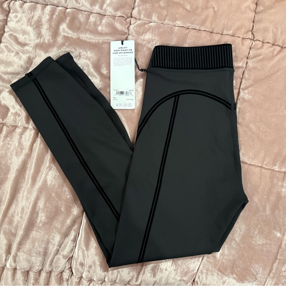 Alo Yoga Airlift High-Waist 7/8 Line Up Legging - Picture 4 of 4